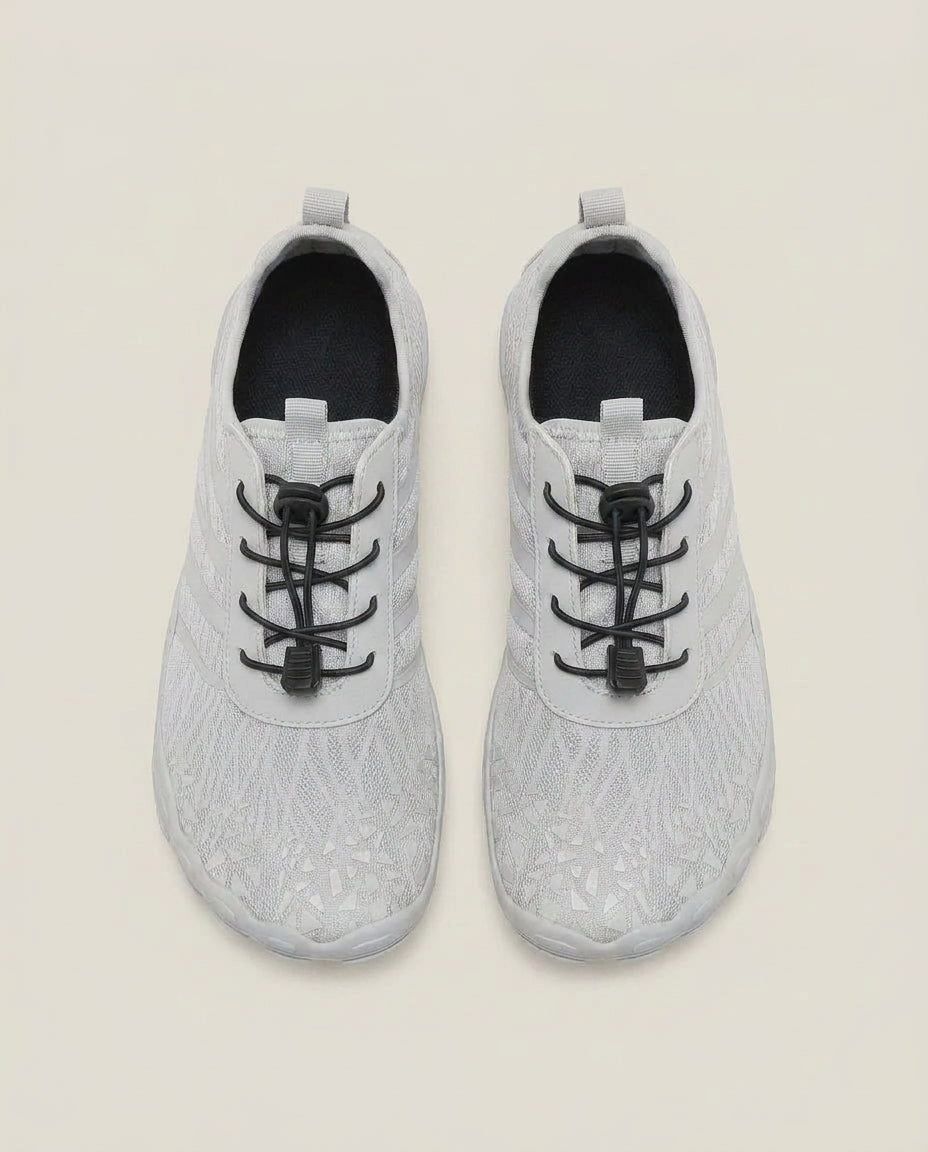 LISTINGOPT::kovosis::mens-super-cool-lightweight-active-barefoot-shoes-fashion-casual-sports-indoor-fitness-outdoor-riding-running-beach-swimming-essentials::color-white-gray