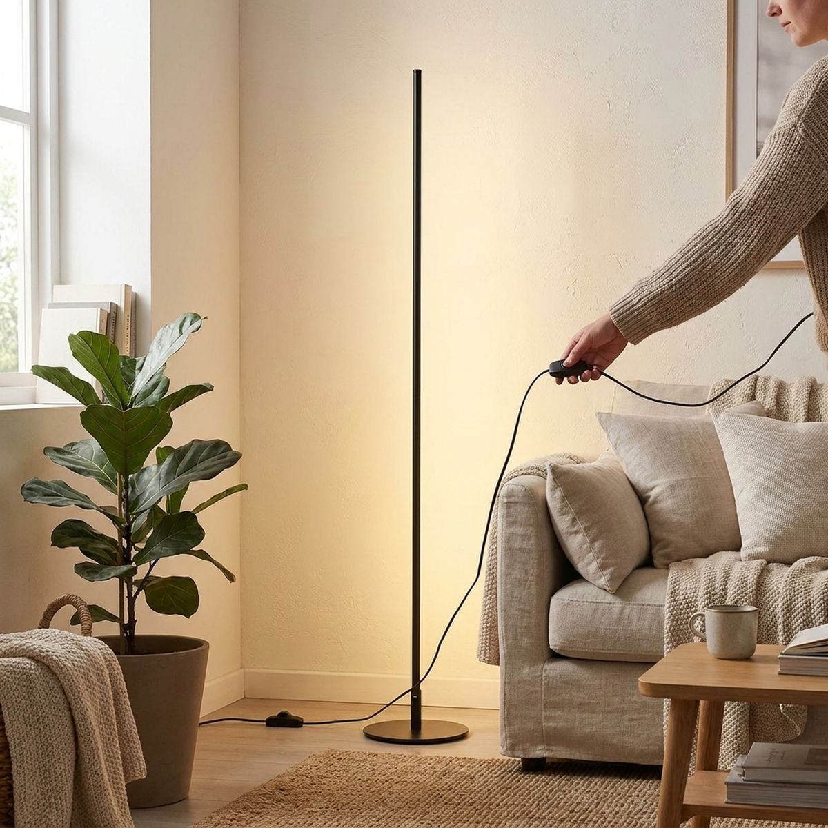 LISTINGOPT::kovosis::metal-floor-lamp-dimmable-statement-lighting::02-inuse
