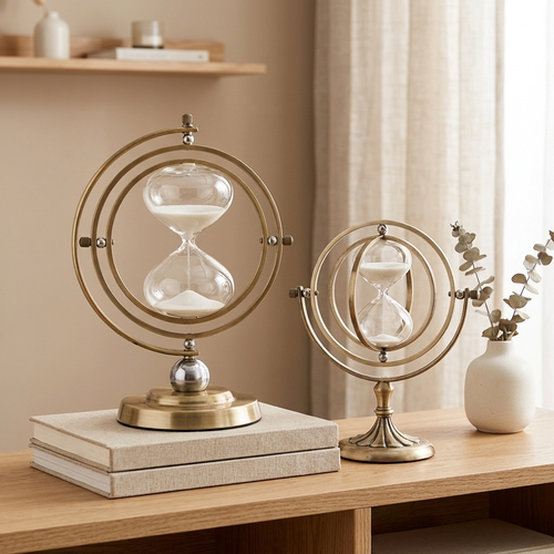 LISTINGOPT::kovosis::metal-frame-hourglass-sand-timer-sculptural-accent::01-hero