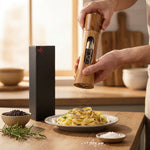 LISTINGOPT::kovosis::millhaven-elegant-wooden-salt-and-pepper-mills-with-adjustable-grinder-for-precise-seasoning-control-and-timeless-kitchen-aesthetics::02-inuse