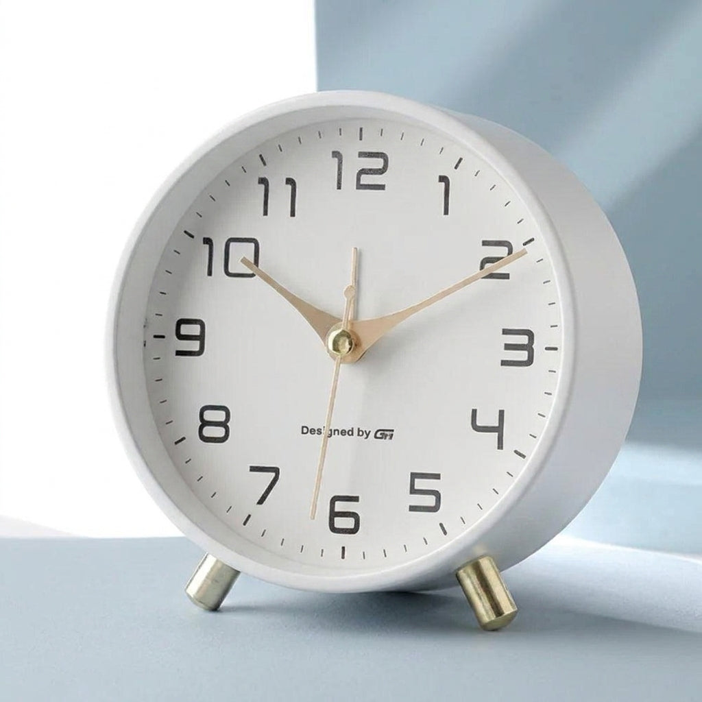 LISTINGOPT::kovosis::modern-scandinavian-silent-table-clock::color-white