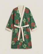 LISTINGOPT::kovosis::naturerobe-organic-cotton-kimono-bathrobe-with-breathable-gauze-fabric-and-reversible-design-for-relaxed-everyday-comfort-and-natural-elegance::color-green---red