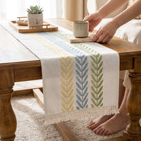 LISTINGOPT::kovosis::new-table-runner-long-cloth-for-coffee-table-and-tv-cabinet-decorative-home-use::02-inuse