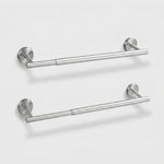 LISTINGOPT::kovosis::no-drill-or-drill-retractable-towel-bar-304-stainless-steel-wall-mounted-towel-rack-adjustable-hanging-drying-bar-for-bathroom::color-punching-silver