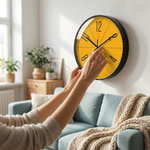 LISTINGOPT::kovosis::nordic-black-wall-clock-for-striking-simplicity::02-inuse