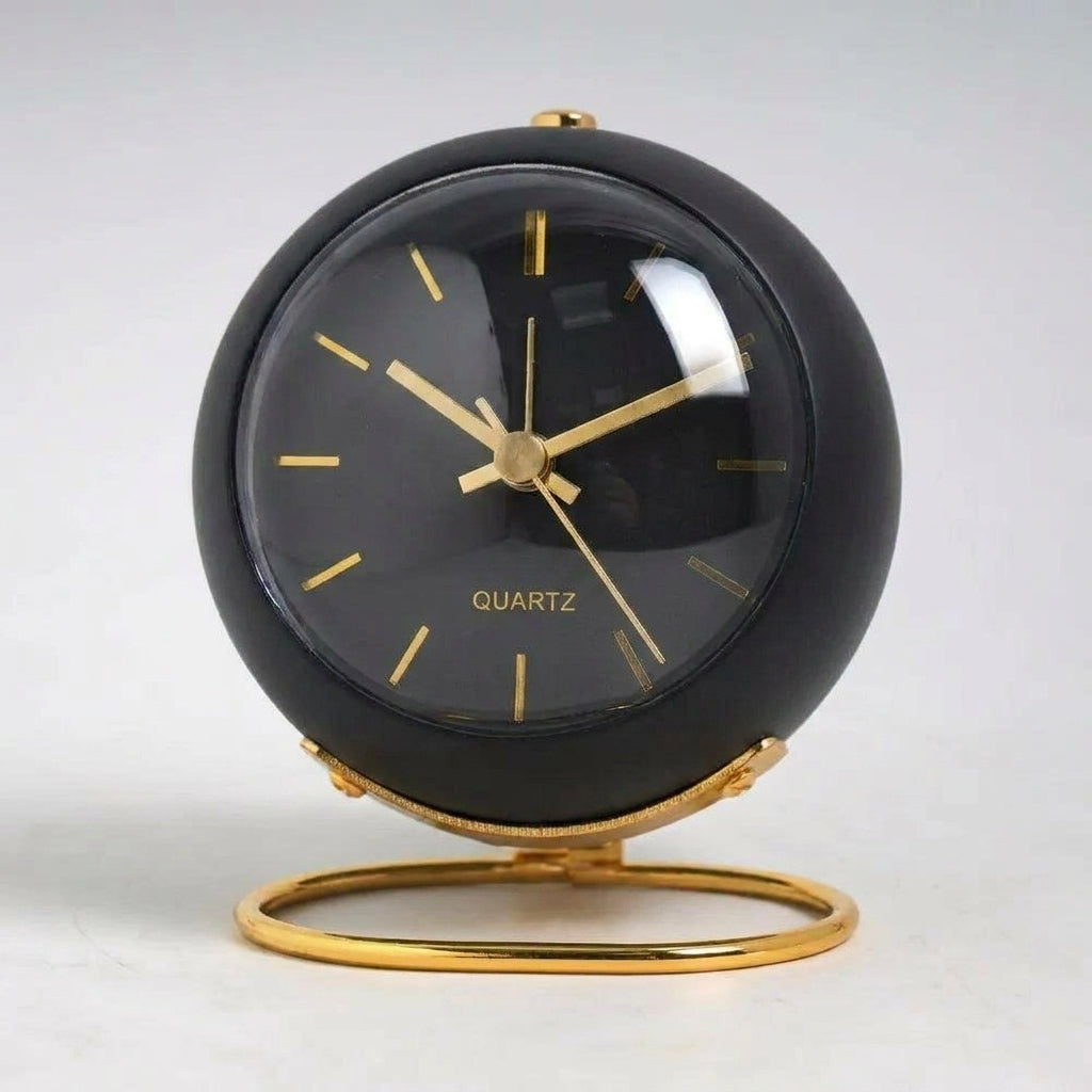 LISTINGOPT::kovosis::nordic-creative-electronic-desk-clock-minimalist-childrens-alarm-clock-new-desktop-bedside-student-silent-luminous-pointer::color-black