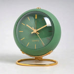 LISTINGOPT::kovosis::nordic-creative-electronic-desk-clock-minimalist-childrens-alarm-clock-new-desktop-bedside-student-silent-luminous-pointer::color-green