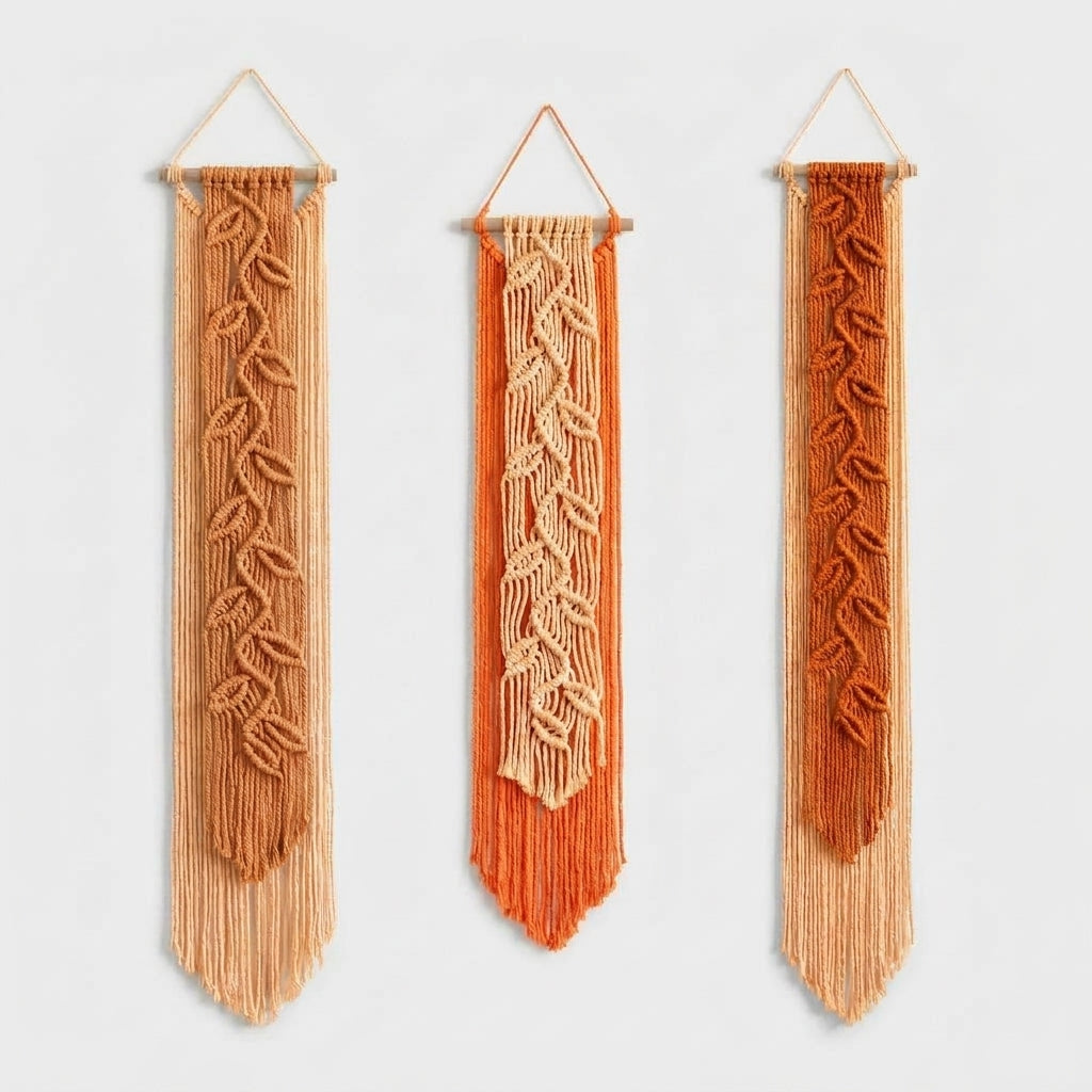 LISTINGOPT::kovosis::nordic-leaf-woven-macrame-tapestry-hanging-boho-garden-tassel-wall-hanging-living-room-bedroom-home-hotel-decor-dream-catcher::color-orange