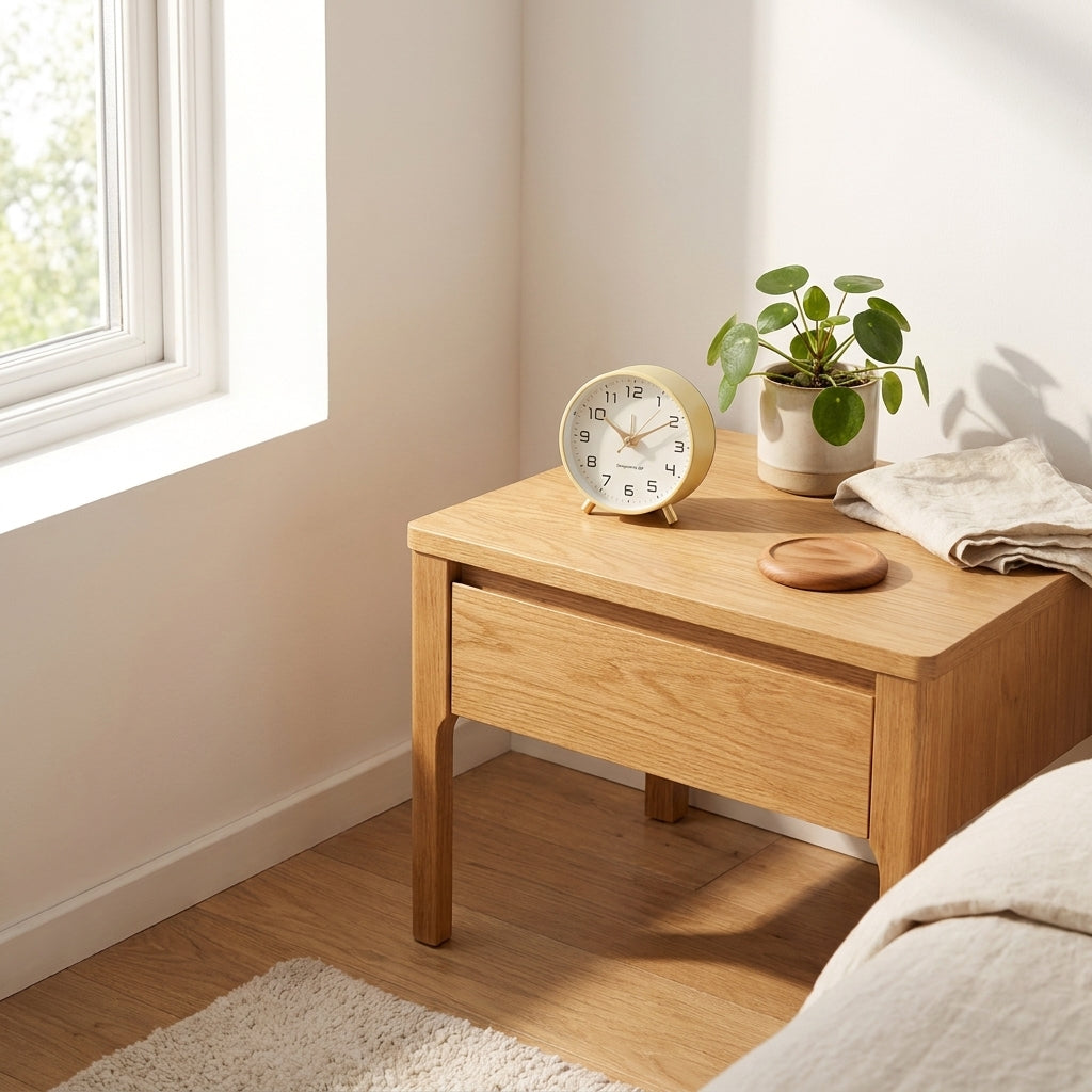 LISTINGOPT::kovosis::nordic-light-luxury-quiet-alarm-clock-students-use-a-simple-clock-with-a-frosted-metal-table-alarm-clock::03-lifestyle