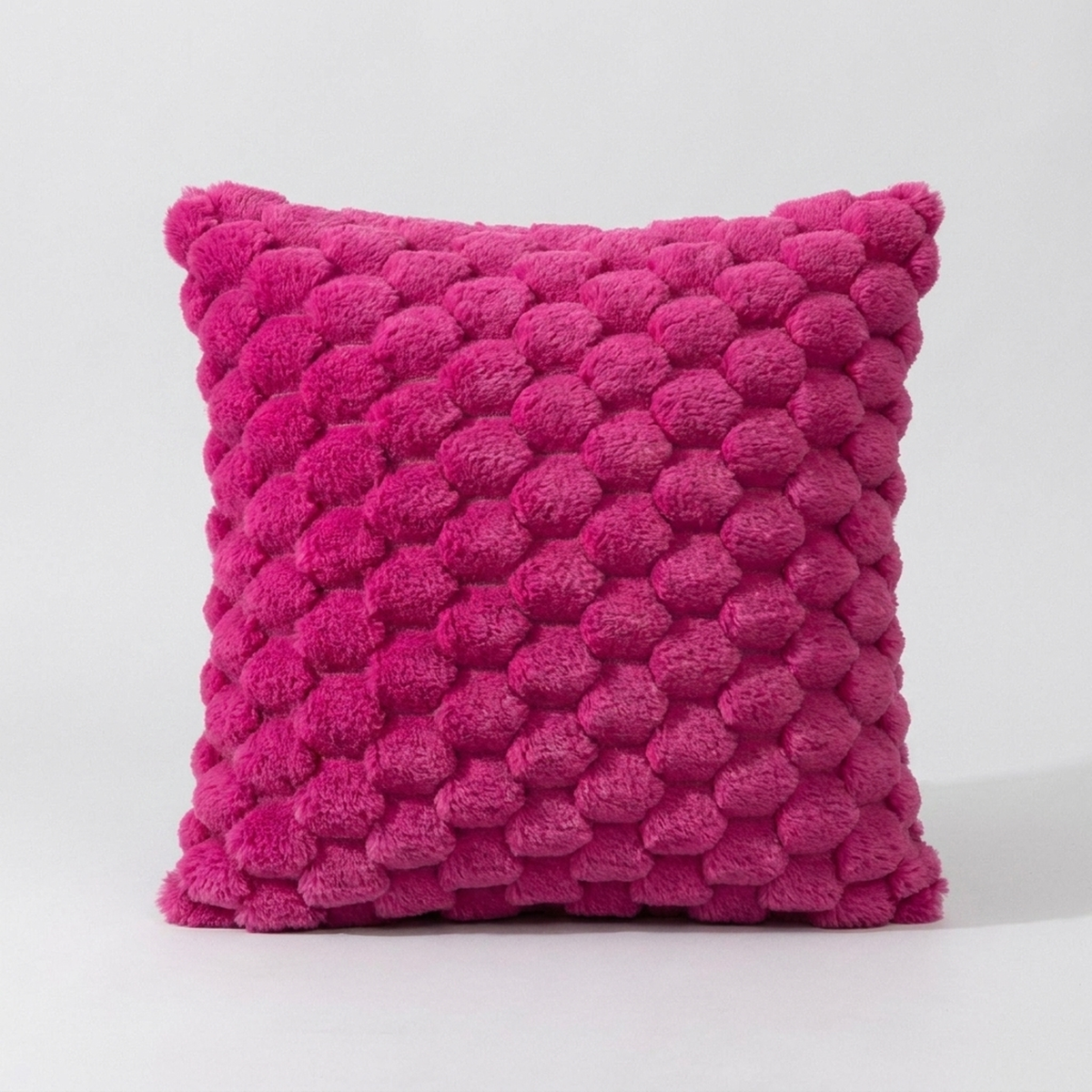 LISTINGOPT::kovosis::nordic-velvet-bobble-cushion-cover-adds-tactile-depth::color-fuchsia