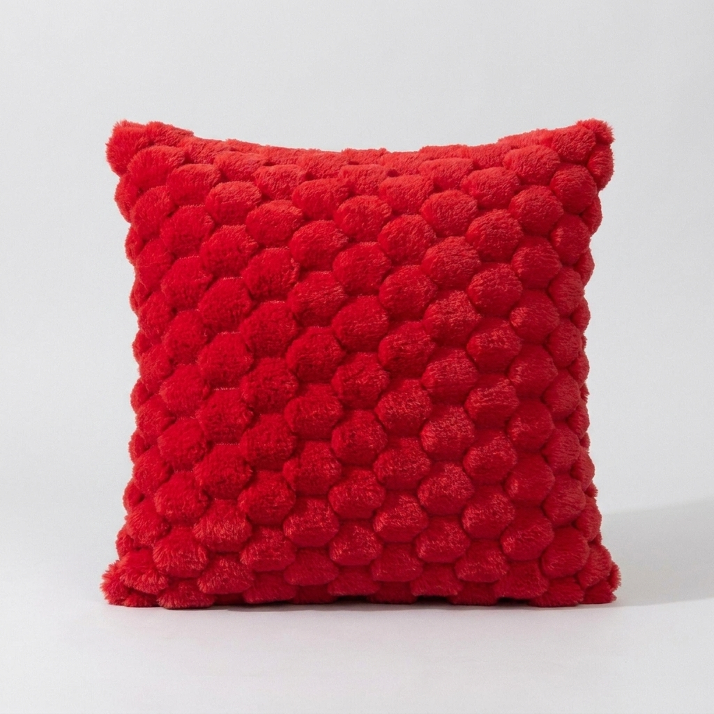 LISTINGOPT::kovosis::nordic-velvet-bobble-cushion-cover-adds-tactile-depth::color-red