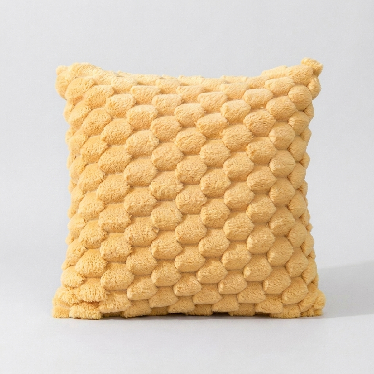 LISTINGOPT::kovosis::nordic-velvet-bobble-cushion-cover-adds-tactile-depth::color-yellow