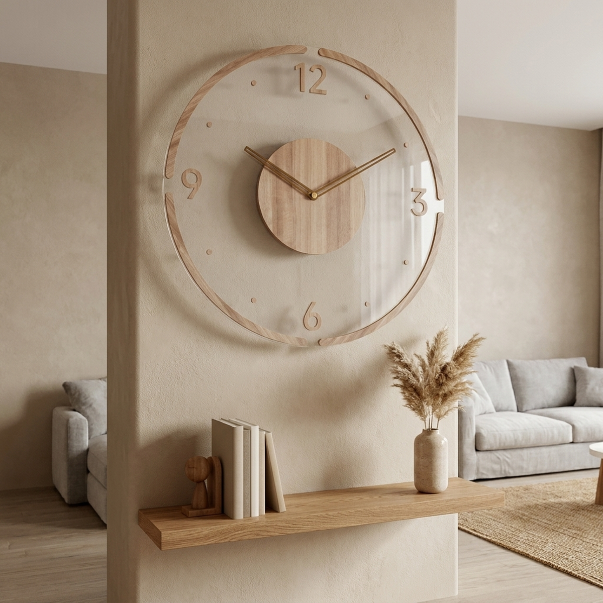 LISTINGOPT::kovosis::nordic-wooden-wall-clock-silent-minimalism::01-hero