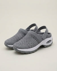 LISTINGOPT::kovosis::orthopadische-clogs-damen-mesh-luftpolster-dampfung-rutschfeste-slipper-airova::color-grau