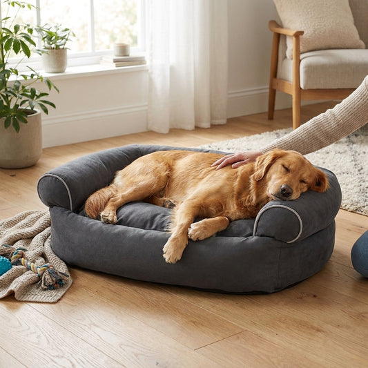 LISTINGOPT::kovosis::orthopaedic-dog-sofa-with-soft-padding-calmpaw-sofa::02-inuse