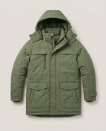LISTINGOPT::kovosis::padded-parka-for-cold-weather-protection::color-green
