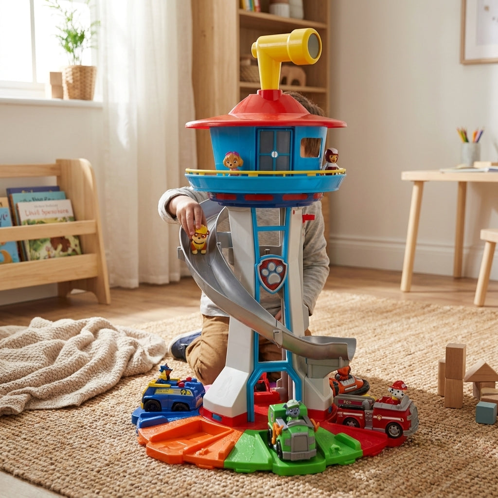 LISTINGOPT::kovosis::paw-patrol-play-tower-innovative-sustainable-childrens-toy::02-inuse