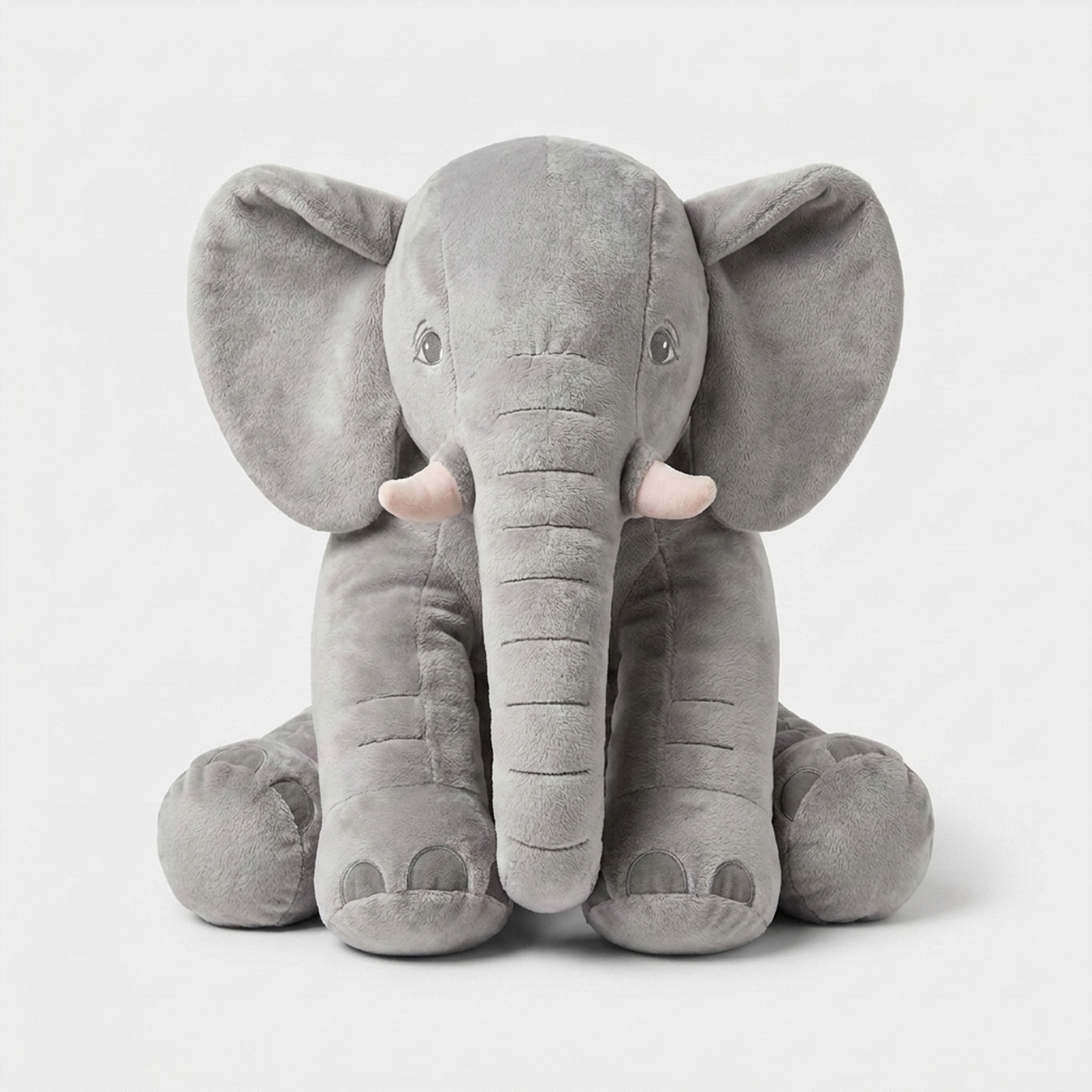 LISTINGOPT::kovosis::plush-elephant-for-cozy-cuddle-moments::color-grey