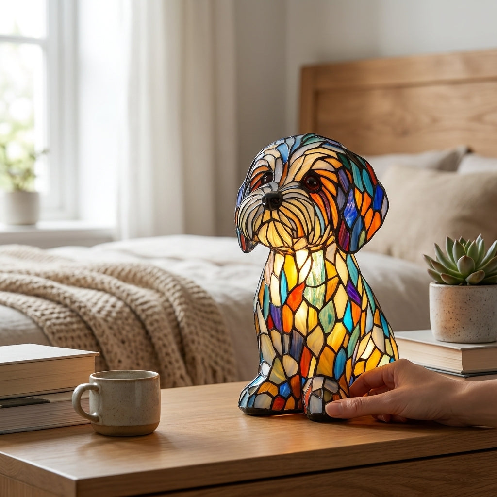 LISTINGOPT::kovosis::pupglow-artistic-dog-breed-led-night-lamp-for-cozy-home-decor::02-inuse