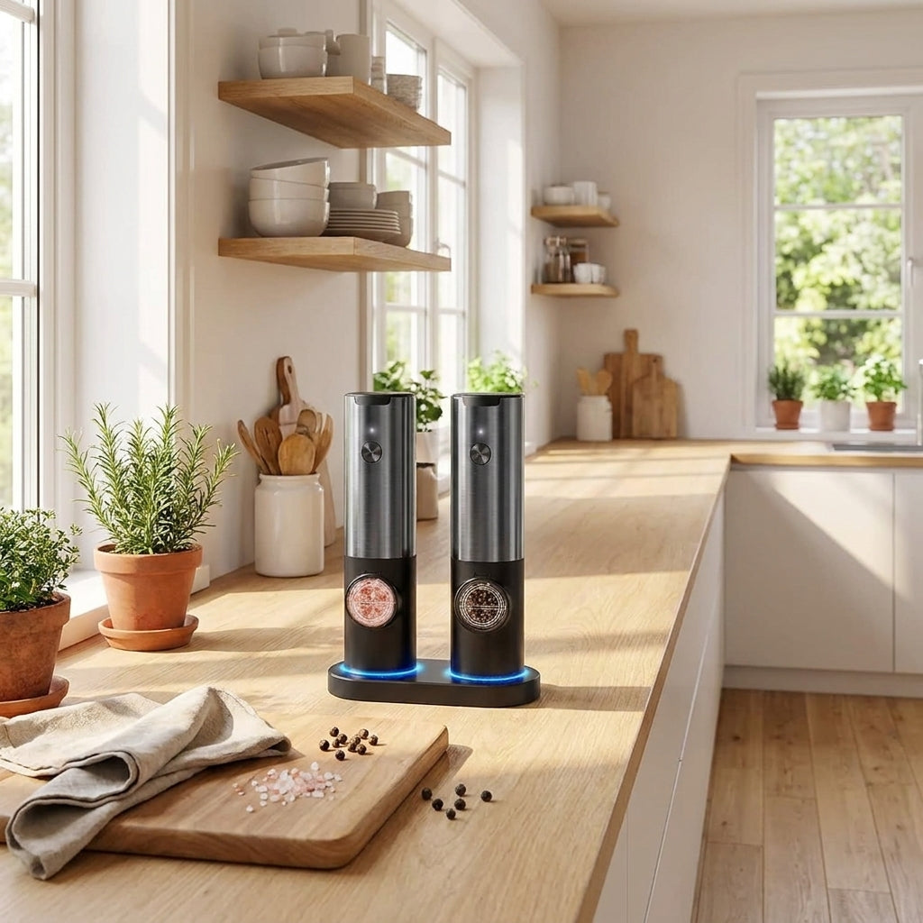 LISTINGOPT::kovosis::rechargeable-electric-salt-and-pepper-mill-set::03-lifestyle