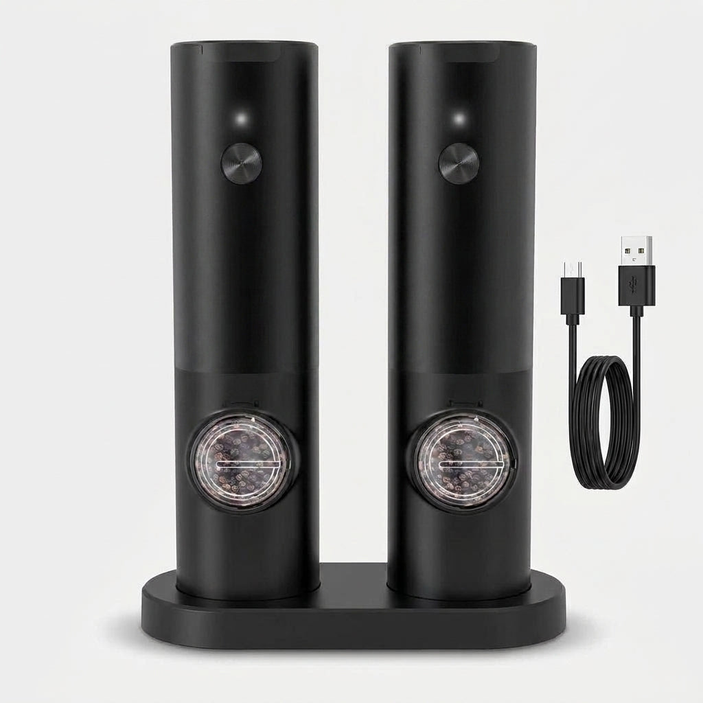 LISTINGOPT::kovosis::rechargeable-electric-salt-and-pepper-mill-set::color-black