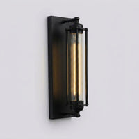 LISTINGOPT::kovosis::regalight-vintage-led-wall-light-with-warm-ambient-glow-and-classic-metal-design-for-cozy-elegant-interior-wall-illumination::color-black