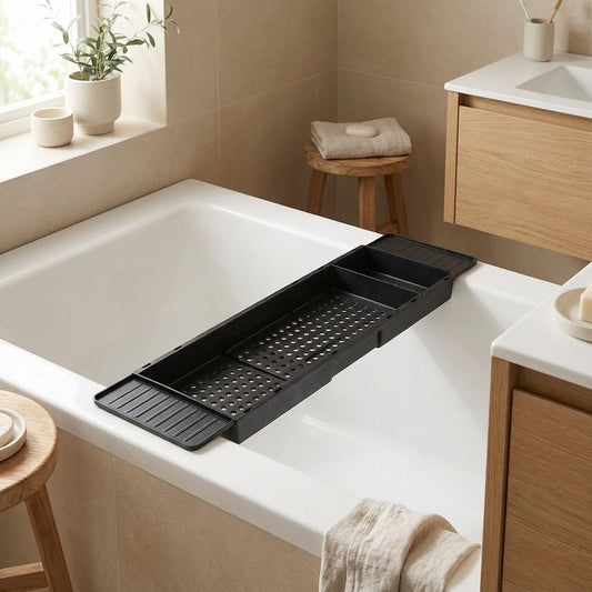 LISTINGOPT::kovosis::retractable-bathtub-caddy-tray-adjustable-plastic-bath-tub-organizernon-slip-bathroom-shelf-for-shower-storage-bathtub-tray::01-hero