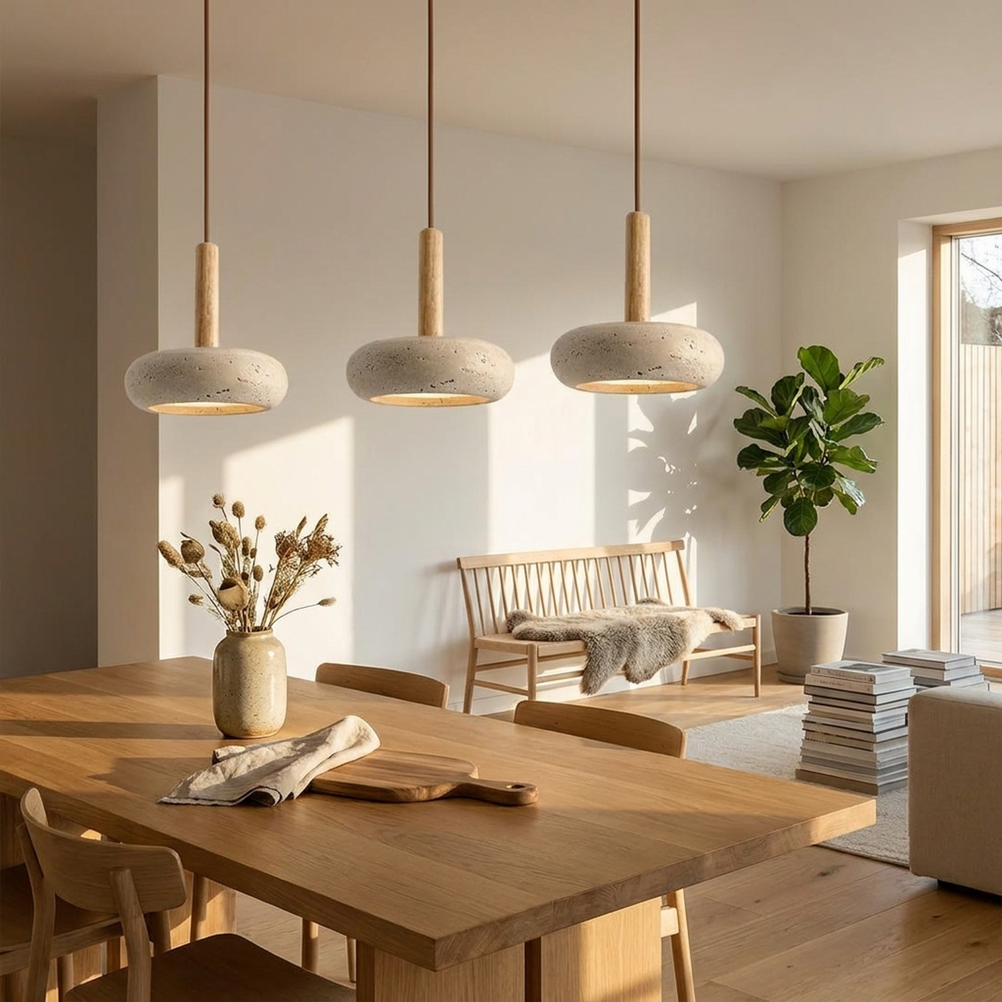 LISTINGOPT::kovosis::retro-wood-and-stone-led-ceiling-light-for-serene-spaces::03-lifestyle