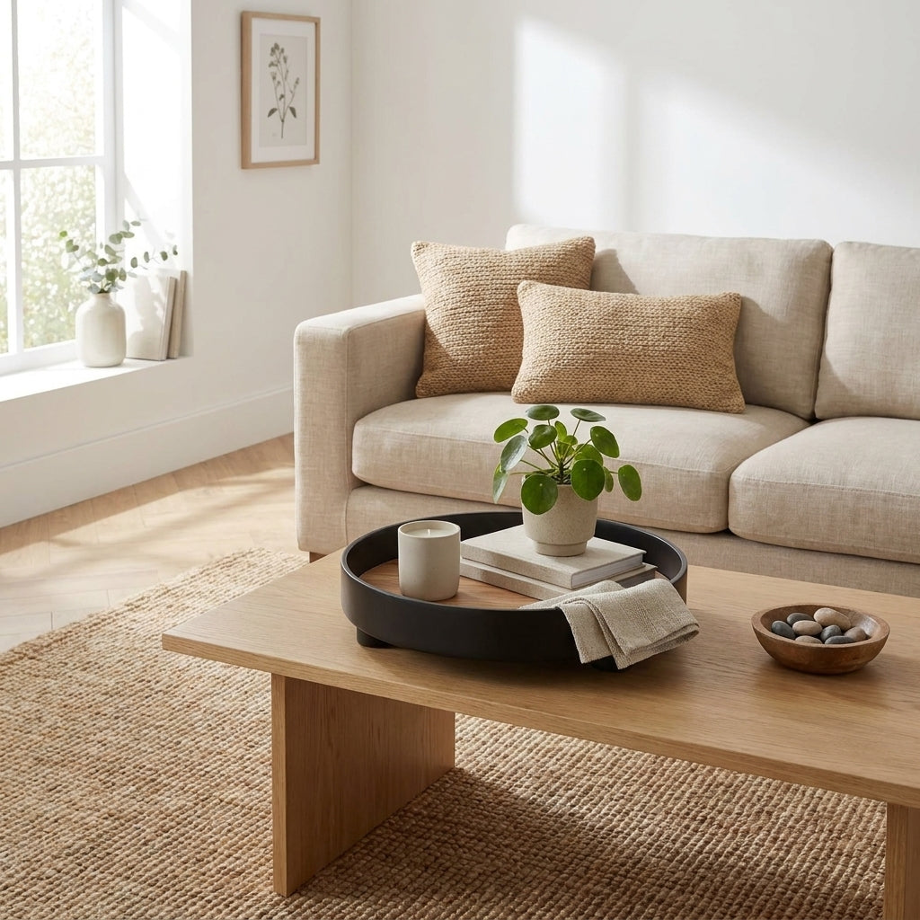 LISTINGOPT::kovosis::rond-houten-dienblad-met-eiken-inleg-en-zwarte-opstaande-rand-voor-salontafel::03-lifestyle