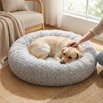 LISTINGOPT::kovosis::round-dog-bed-winter-warm-cat-bed-plush-basket-for-dog-washable-pet-bed-for-small-medium-large-dog-sofa-cat::02-inuse