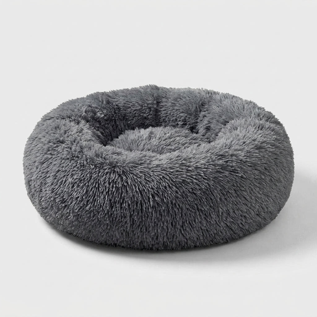 LISTINGOPT::kovosis::round-dog-bed-winter-warm-cat-bed-plush-basket-for-dog-washable-pet-bed-for-small-medium-large-dog-sofa-cat::color-dark-grey