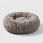 LISTINGOPT::kovosis::round-dog-bed-winter-warm-cat-bed-plush-basket-for-dog-washable-pet-bed-for-small-medium-large-dog-sofa-cat::color-gray-coffee
