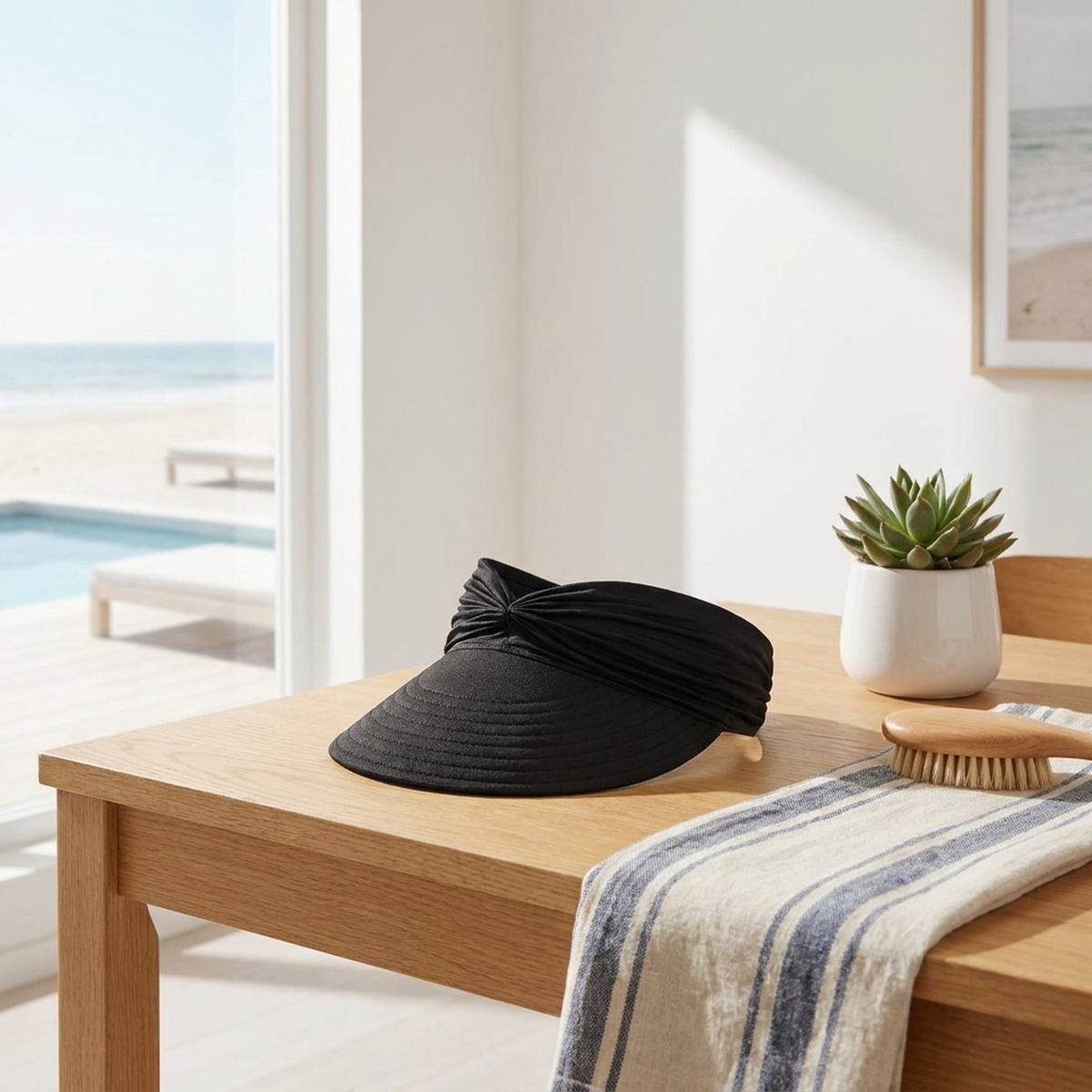 LISTINGOPT::kovosis::ruched-sun-visor-packable-upf-50-shade::03-lifestyle