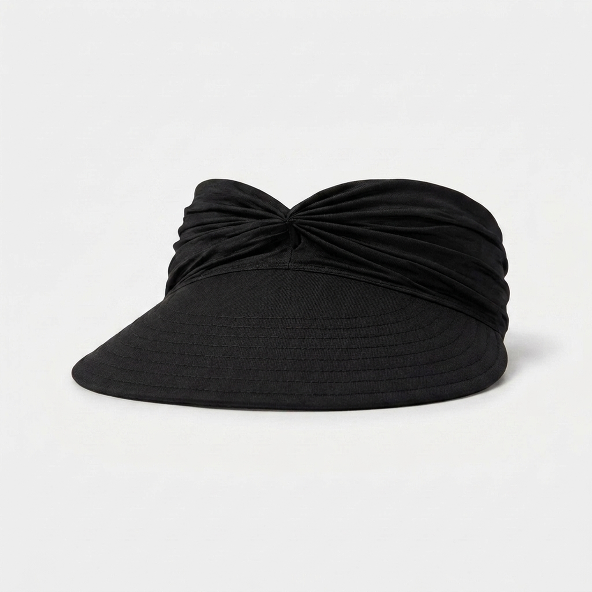 LISTINGOPT::kovosis::ruched-sun-visor-packable-upf-50-shade::color-black