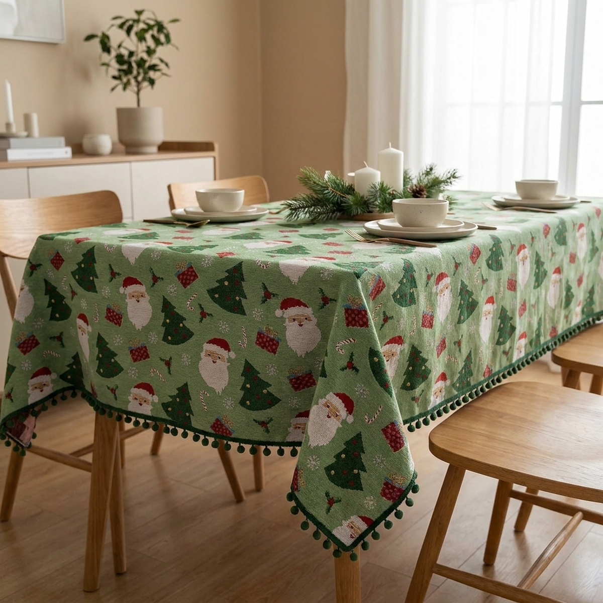 LISTINGOPT::kovosis::santa-tree-gift-tablecloth-for-festive-charm::01-hero