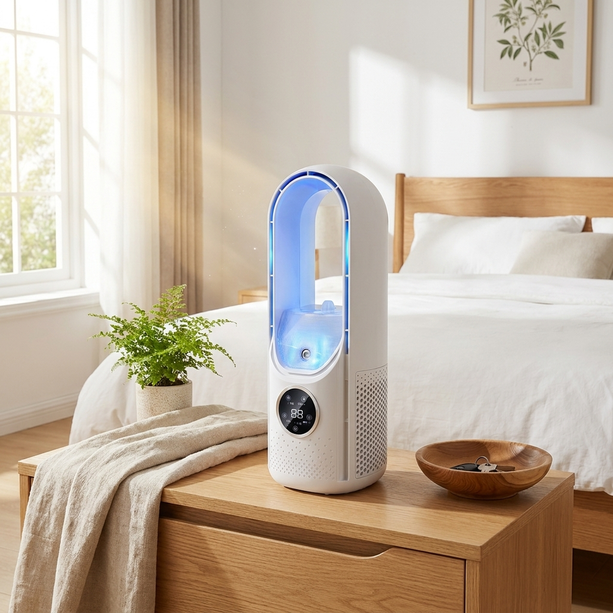 LISTINGOPT::kovosis::sculptural-bladeless-fan-for-quiet-cooling::03-lifestyle