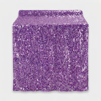 LISTINGOPT::kovosis::sequin-iridescent-table-runner-boho-table-runners-glitter-sequin-tablecloth-for-party-wedding-summer-mermaid-birthday-decoration::color-purple