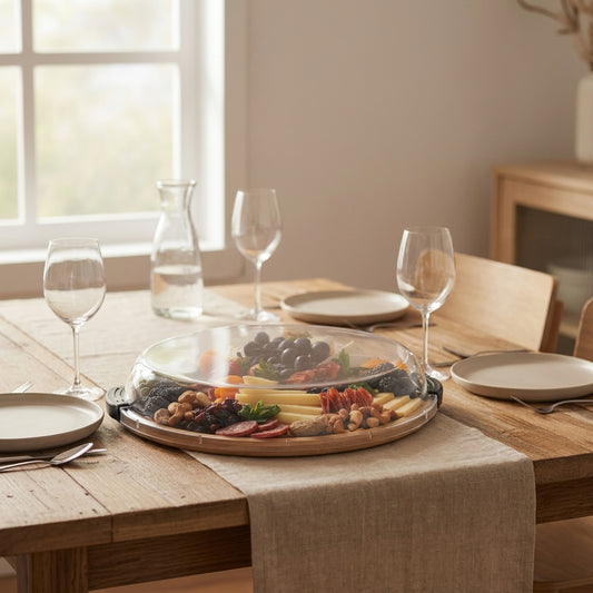 LISTINGOPT::kovosis::serving-boards-charcuterie-boards-portable-round-wooden-food-platter-with-lid-for-party-christmas-restaurant-picnic-holiday::01-hero