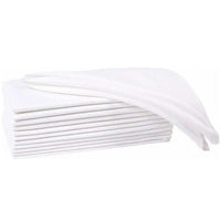 LISTINGOPT::kovosis::set-of-12-linen-flax-cotton-cloth-dinner-napkin-natural-fabric-napkins-mitered-corners-wedding-napkins-dinner-napkins::color-white-40x40cm