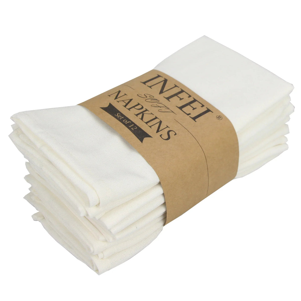 LISTINGOPT::kovosis::set-of-12-pcs-40x40cm-cotton-linen-blended-cloth-napkins-placemats-soft-dining-table-tea-towels-for-home-events-use::color-12-cj006-4040cream