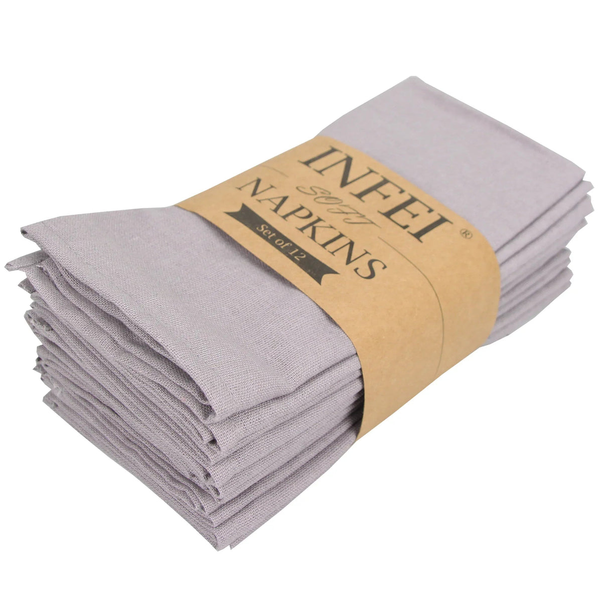 LISTINGOPT::kovosis::set-of-12-pcs-40x40cm-cotton-linen-blended-cloth-napkins-placemats-soft-dining-table-tea-towels-for-home-events-use::color-12-cj006-4040gray