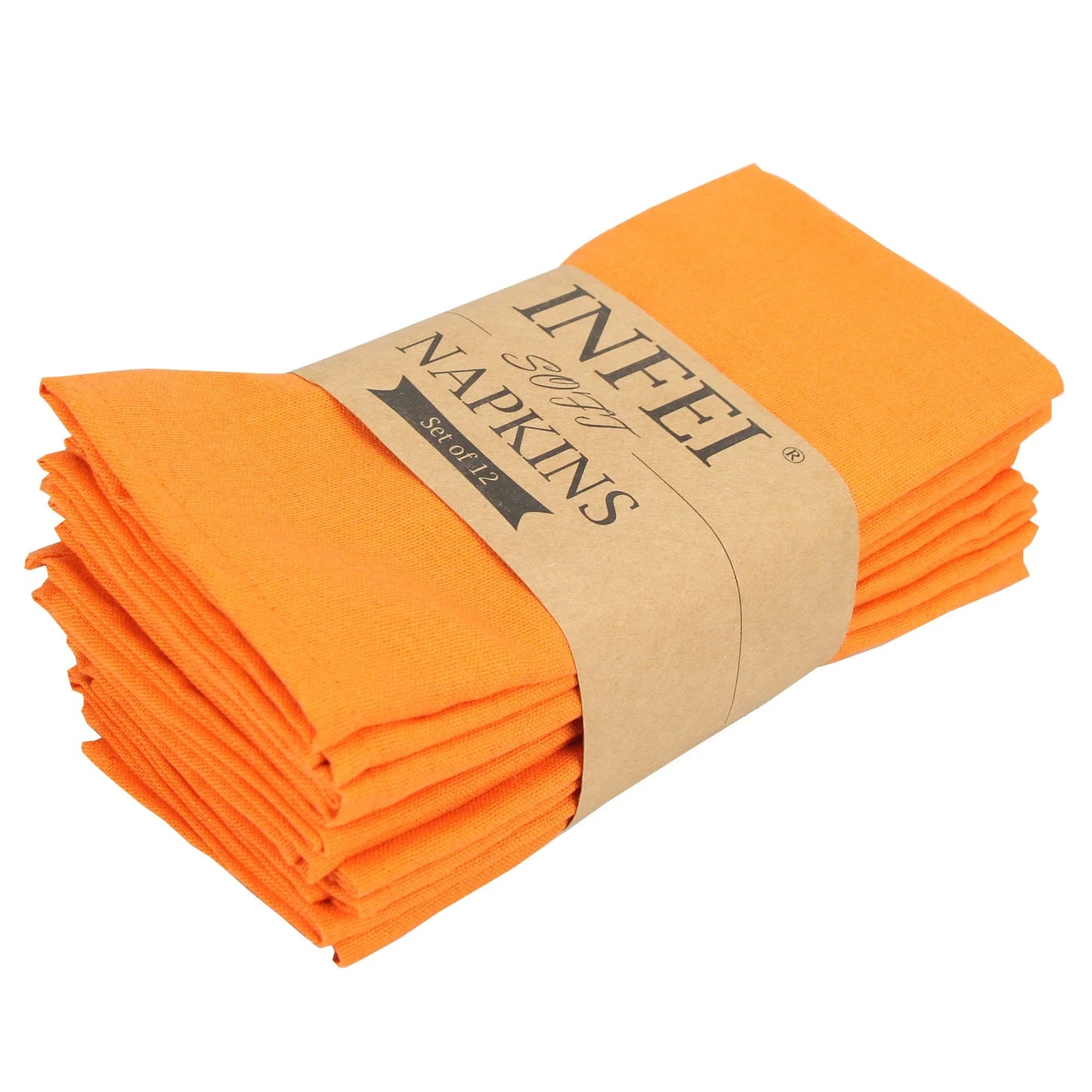 LISTINGOPT::kovosis::set-of-12-pcs-40x40cm-cotton-linen-blended-cloth-napkins-placemats-soft-dining-table-tea-towels-for-home-events-use::color-12-cj006-4040orange