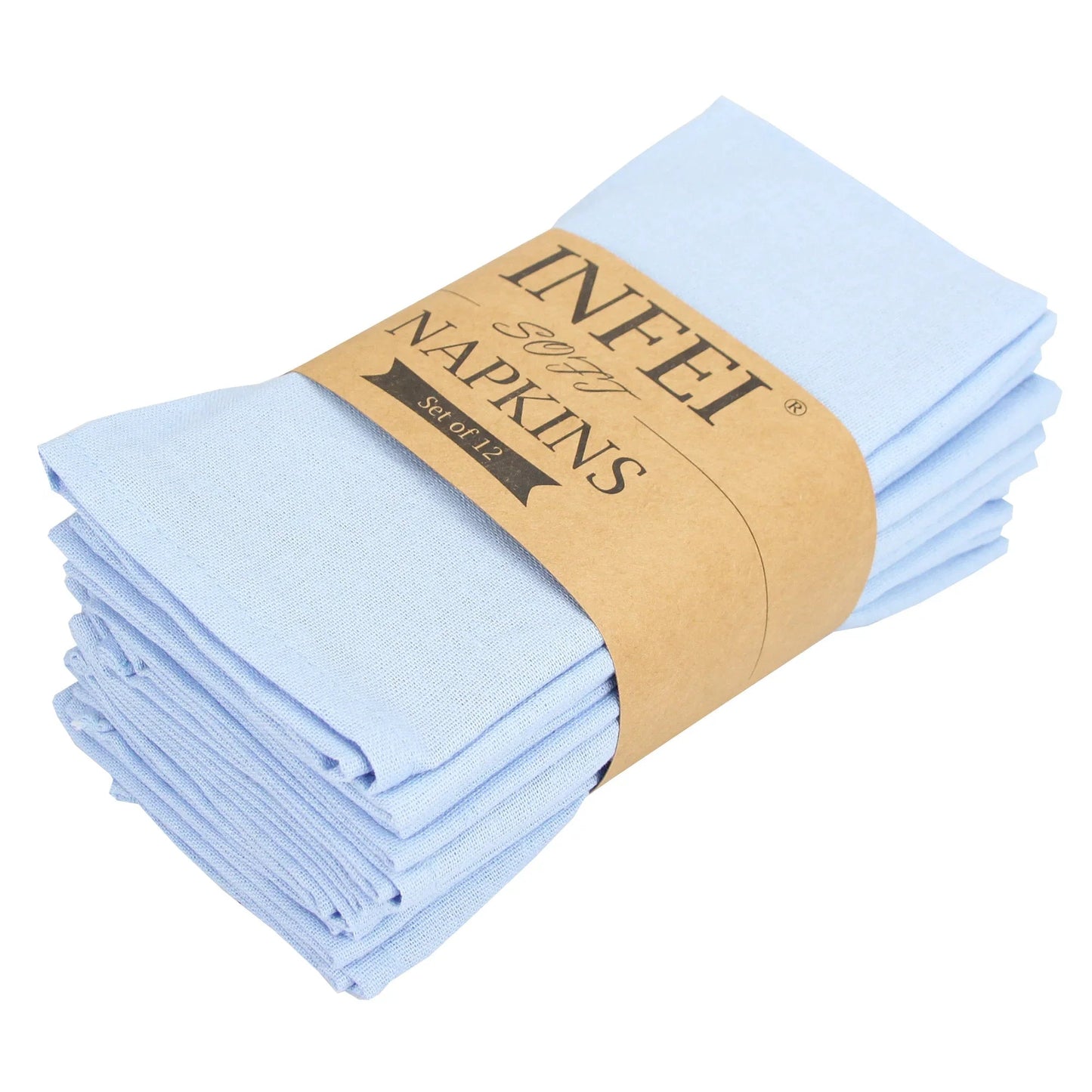 LISTINGOPT::kovosis::set-of-12-pcs-40x40cm-cotton-linen-blended-cloth-napkins-placemats-soft-dining-table-tea-towels-for-home-events-use::color-12-cj006-4040skyblue