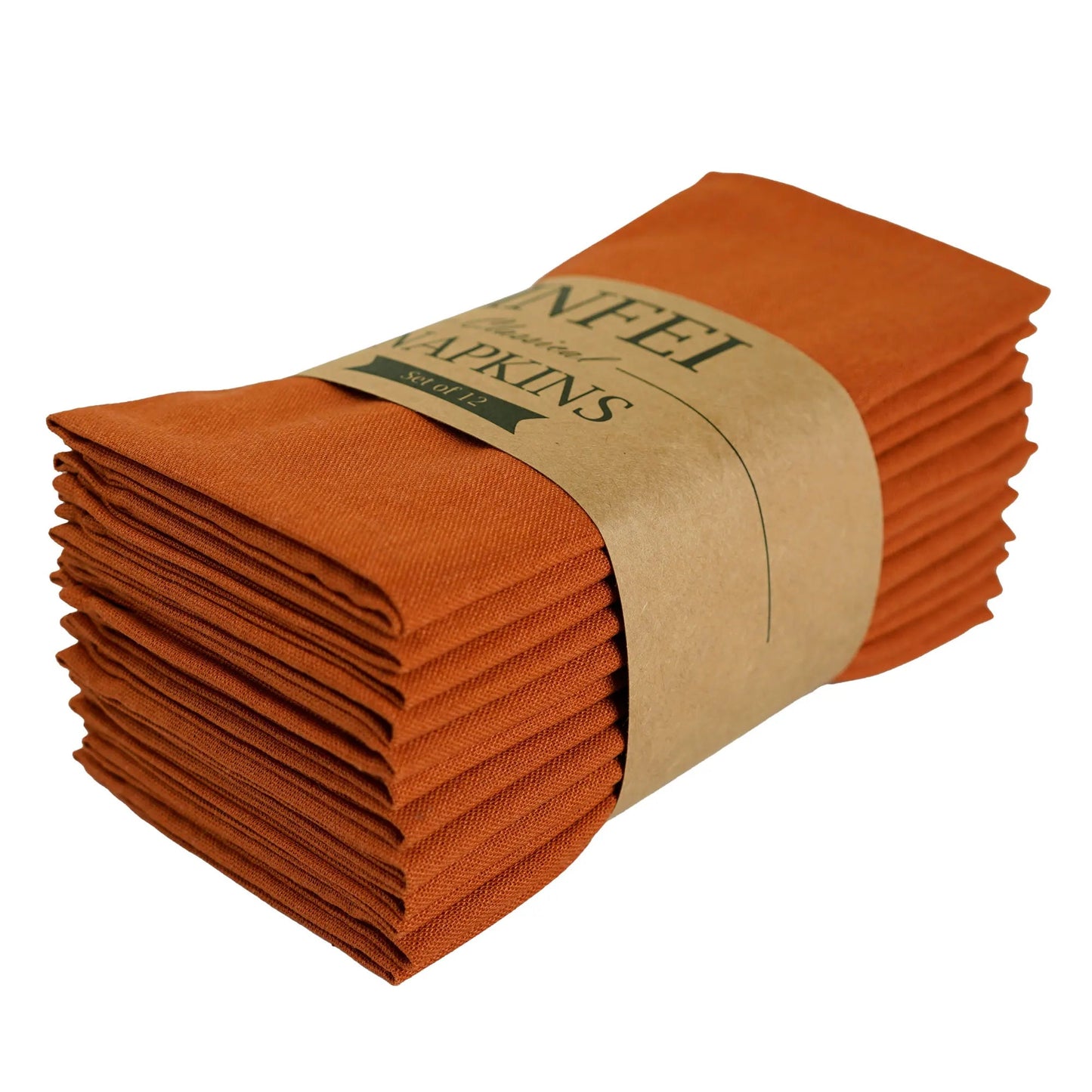 LISTINGOPT::kovosis::set-of-12-pcs-40x40cm-cotton-linen-blended-cloth-napkins-placemats-soft-dining-table-tea-towels-for-home-events-use::color-12-cj006-4040terrac