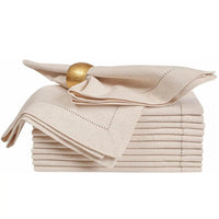 LISTINGOPT::kovosis::set-of-6-hemstitched-linen-napkins-chistmas-cloth-napkins-nature-color-dinner-napkins-washable-flax-cloth-napkin::color-nature-50x50cm