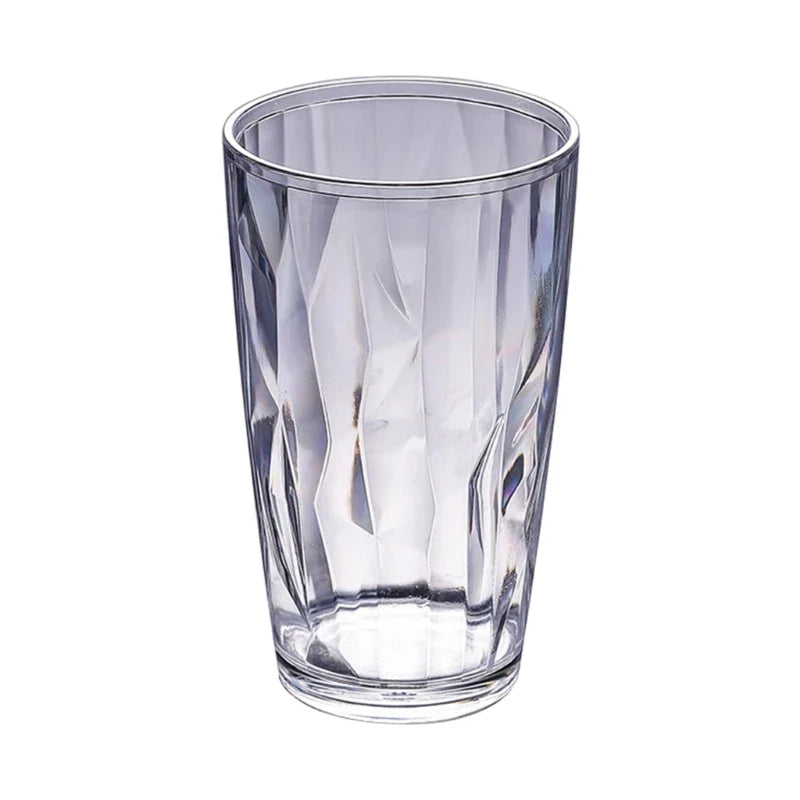 LISTINGOPT::kovosis::shatterproof-wine-glasses-unbreakable-water-tumblers-490ml-reusable-fruit-juice-beer-cup-champagne-drinking-cup-for-bar::color-clear