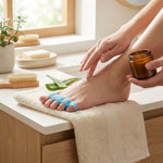 LISTINGOPT::kovosis::silicone-toe-separators-correcting-bunions-and-restoring-toes-toe-spreaders-toe-straightener-for-overlapping-toes-foot-care-tool::02-inuse