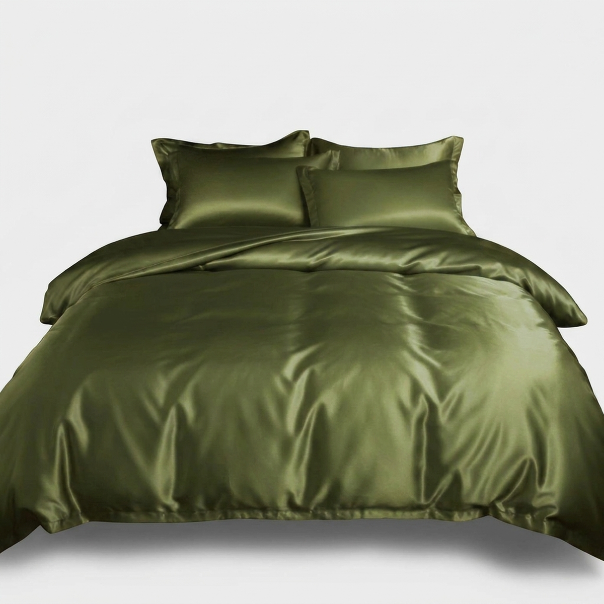 LISTINGOPT::kovosis::silk-bedding-set-for-serene-bedroom-elegance::color-olive-green