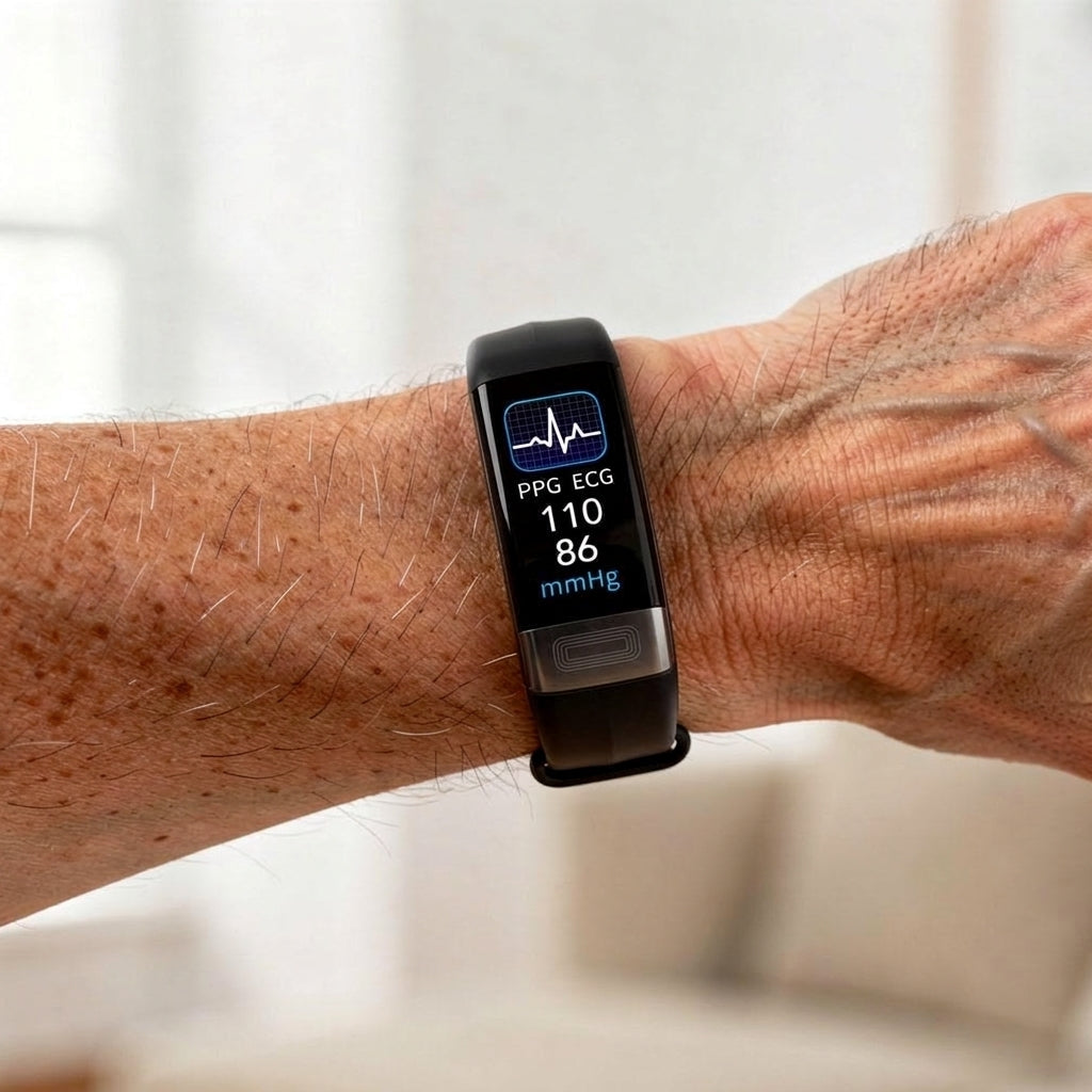 LISTINGOPT::kovosis::smartwatch-ecg-blood-pressure-sleep-tracker-ip67::color-schwarz
