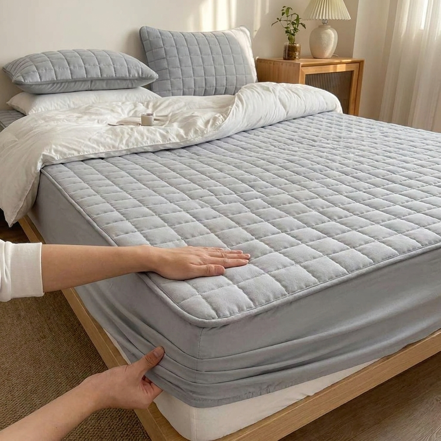 LISTINGOPT::kovosis::soft-mattress-cover-for-cleaner-sleep::02-inuse